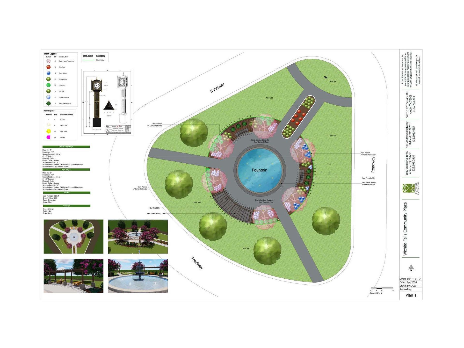 Harrison-Speedway Fountain Plaza Project